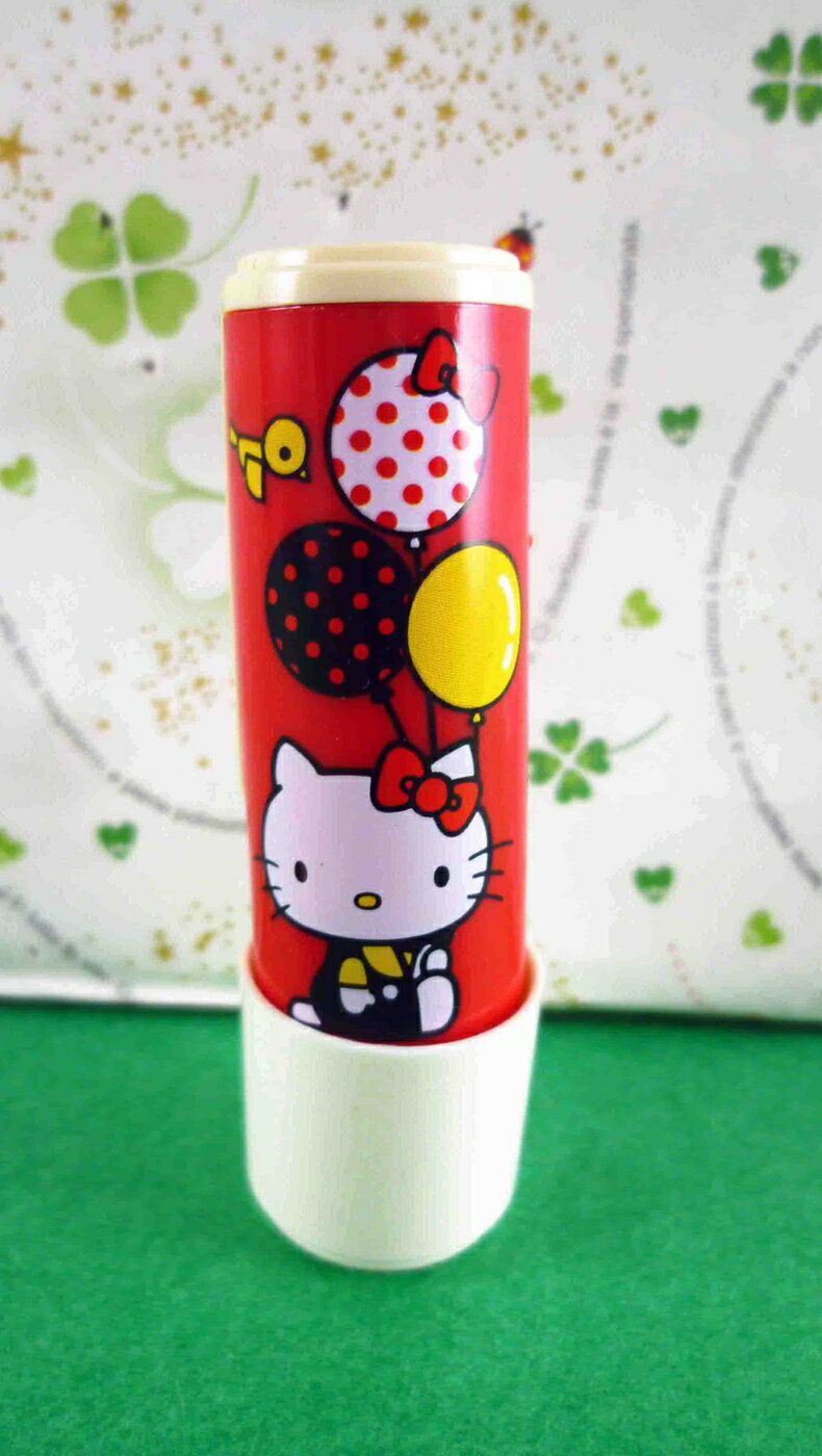【震撼精品百貨】Hello Kitty 凱蒂貓 KITTY圓形印章套 -紅氣球 震撼日式精品百貨