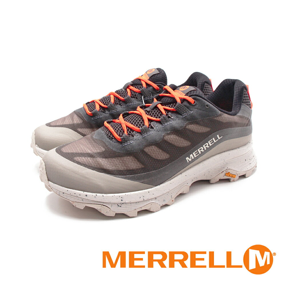 MERRELL(男)MOAB SPEED輕量郊山健行鞋 男鞋-橘棕