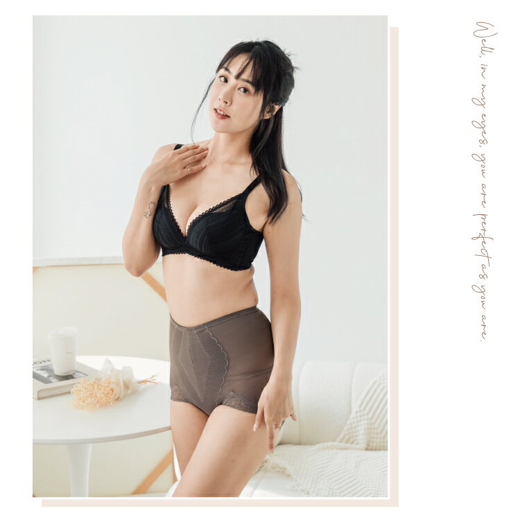 束褲/波波小百合竹炭纖維機能縮腹提臀調整女高腰三角束褲 台灣製 5