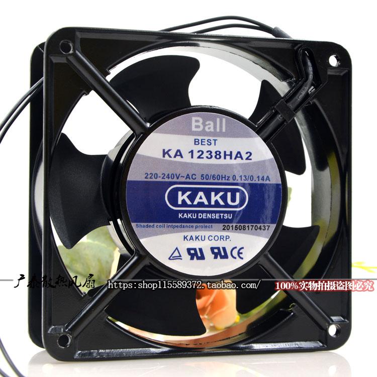 KAKU卡固 KA1238HA2 220V 0.13A 防水風扇 耐高溫 風扇 交流風機