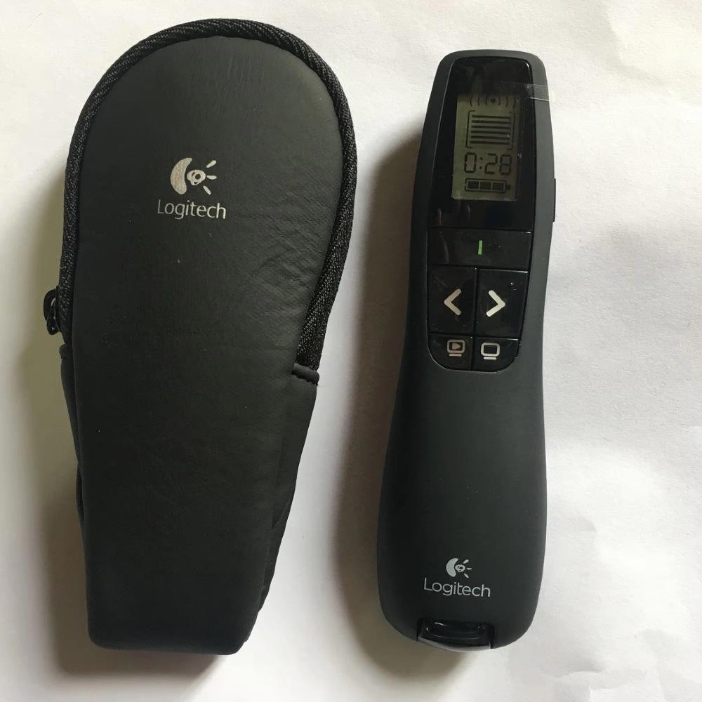 【台灣公司 可開發票】Logitech羅技R800 無線翻頁器 PPT翻頁筆 電子教鞭綠色激光演示器 1