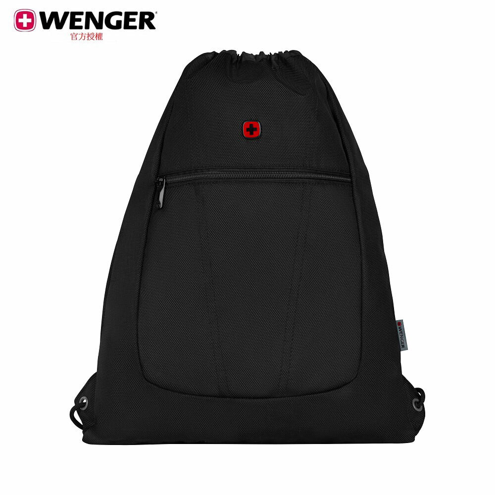 WENGER 威戈 BC Mini 束口後背袋(前zip) 610175