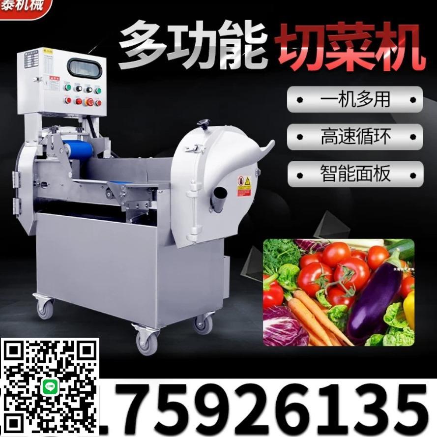 多功能大小型商用切菜機切絲機食堂酒店廚房電動切片切絲切丁切餡