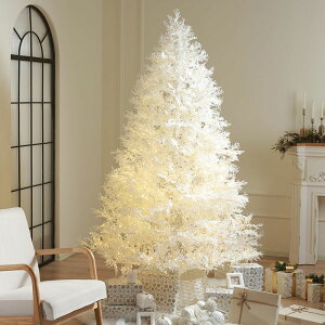 白色圣誕樹簡約圣誕節櫥窗裝飾場景布置純pe圣誕樹家用ins圣誕樹 聖誕樹/聖誕佈置/聖誕節/會場佈置/聖誕材料