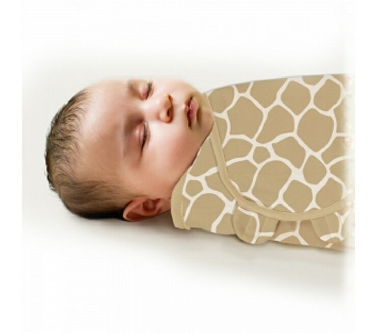 Summer Infant SwaddleMe懶人包巾0~3m S號 長頸鹿寶寶