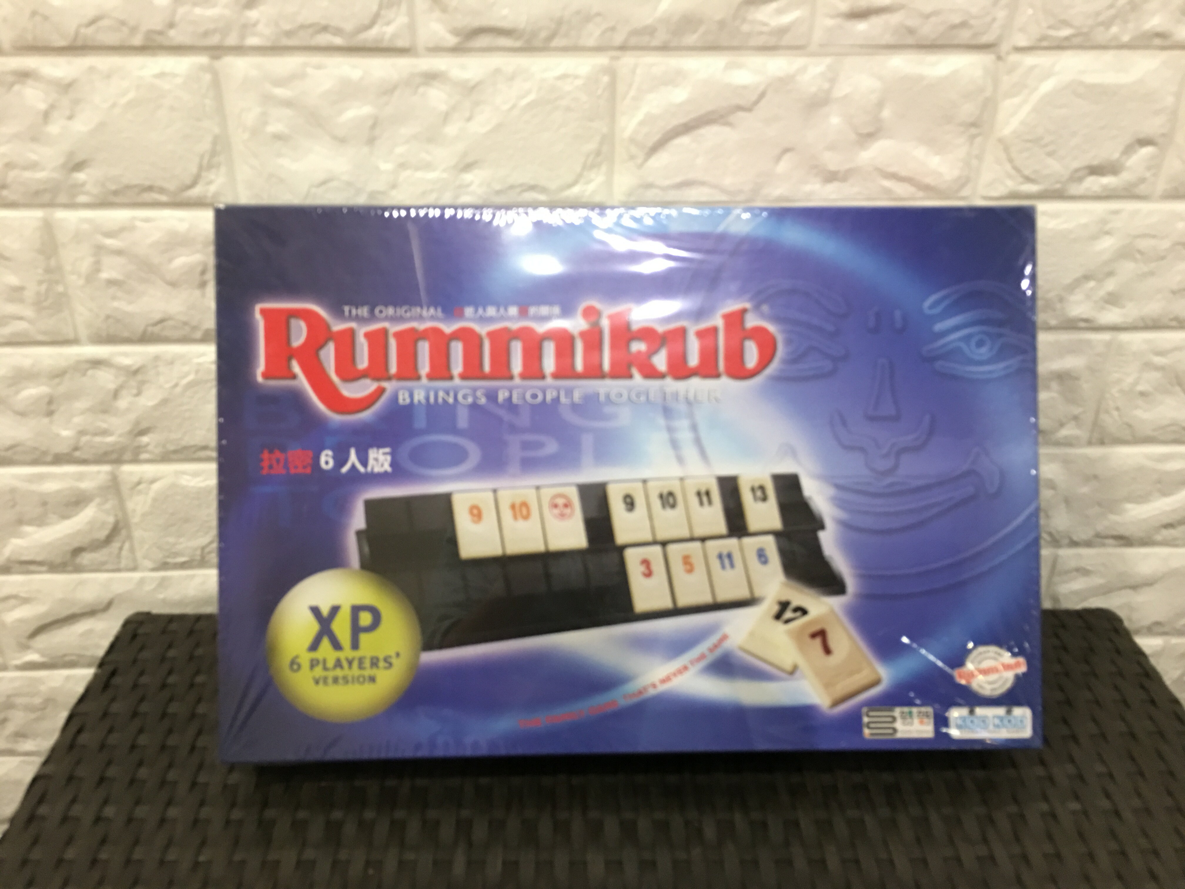 【桌遊侍】拉密標準六人版Rummikub XP 6 Players 正版 實體店面快速出貨 《免運.再送充足牌套》任兩件再九折喔!!