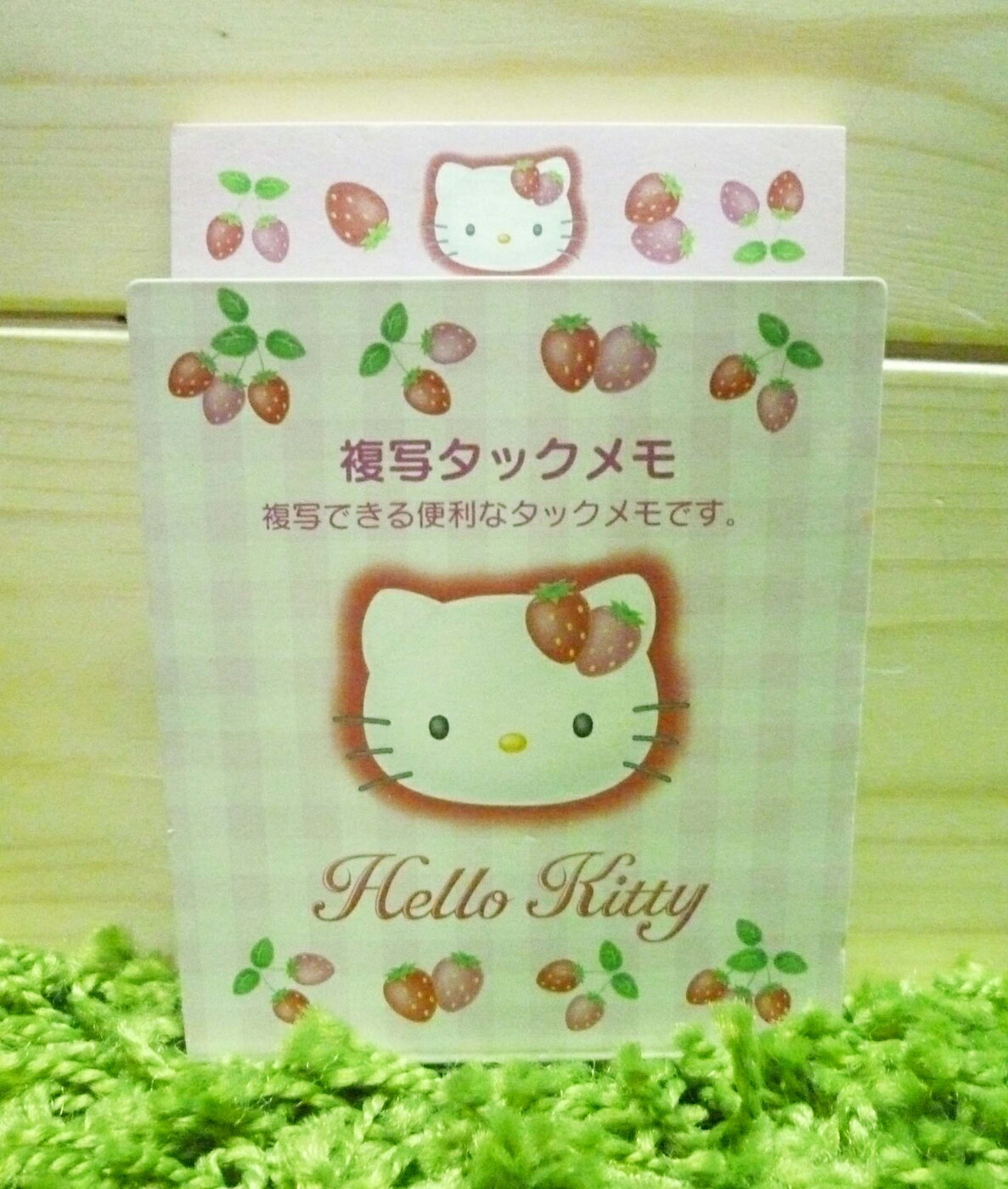 【震撼精品百貨】Hello Kitty 凱蒂貓 複寫便條 草莓【共1款】 震撼日式精品百貨