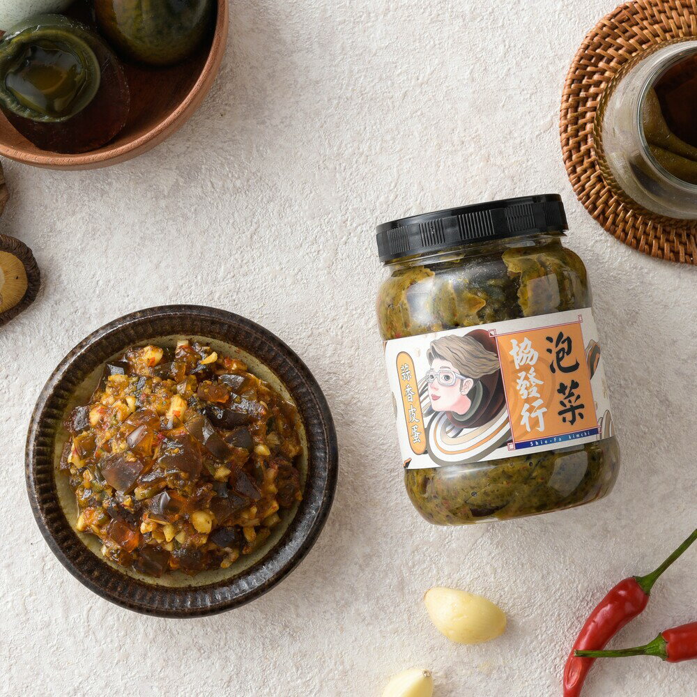 催淚蒜香皮蛋 (350g/瓶) │ 協發行泡菜 3