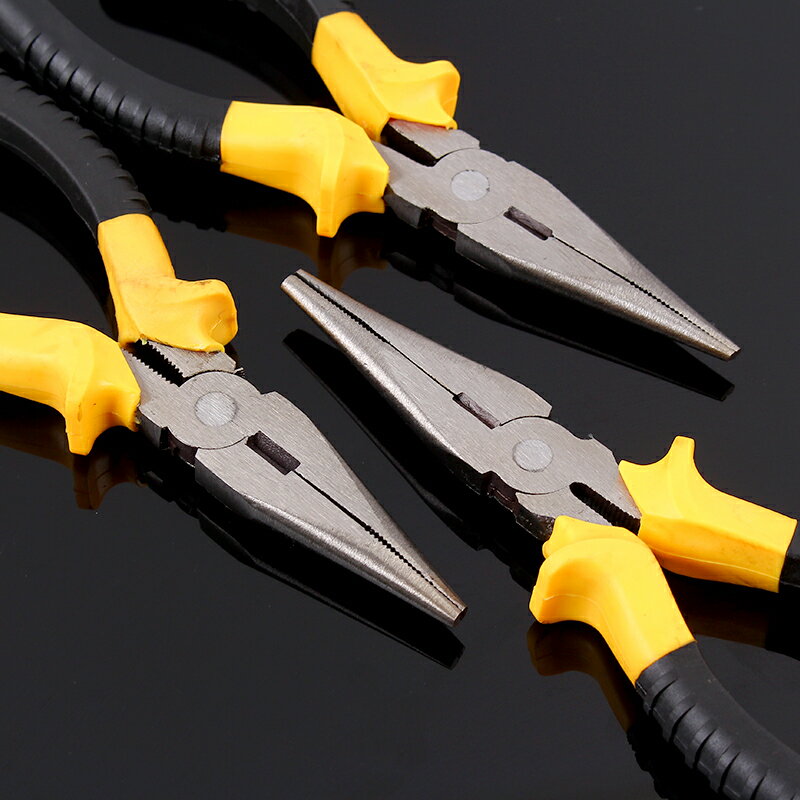 五金工具多功能省力鉗子電工業級鋼絲鉗家用老虎鉗6寸斷線尖嘴鉗