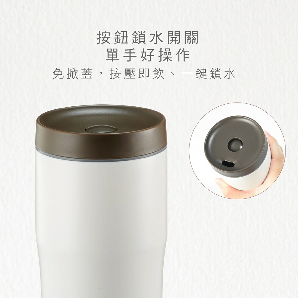 【KINYO】304不鏽鋼車用保溫杯 480ml (KIM) 5