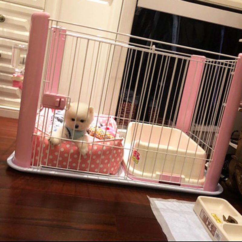 免運 愛麗絲狗籠子中小型犬泰迪愛麗思狗籠帶廁所圍欄室內法斗泰迪比熊-快速出貨