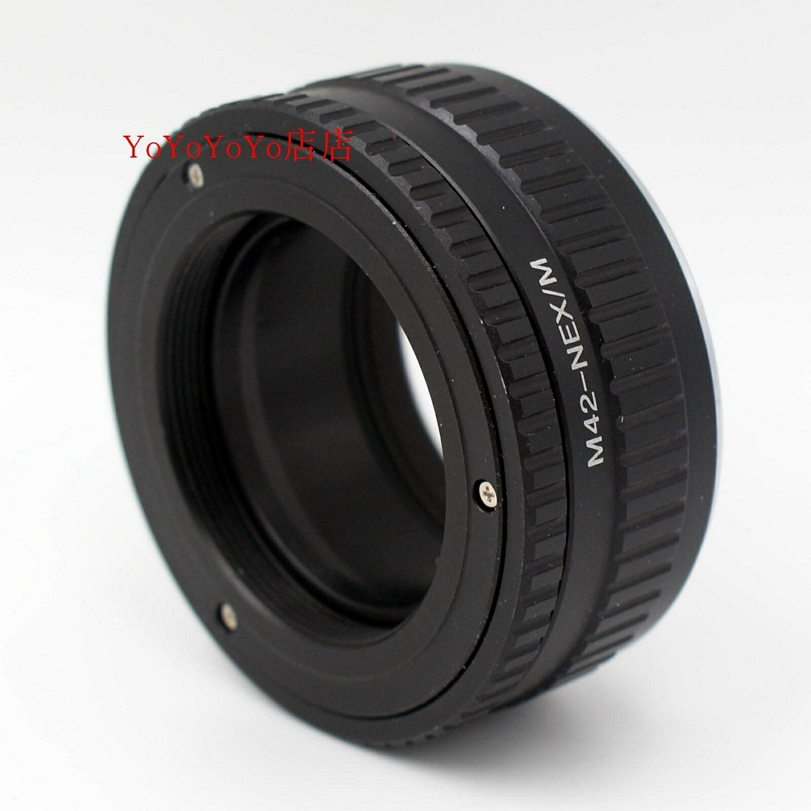 M42-NEX/M可微距轉接環適用（於）M42螺口鏡頭轉 sony索尼E卡口相機