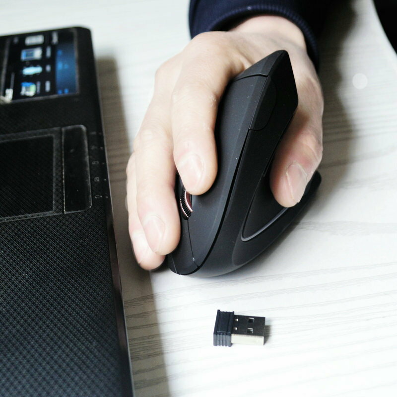 RAZER雷蛇人體工學雙模靜音滑鼠充電立式垂直辦公發光有線鼠