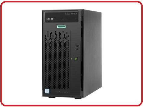 HP 845678-375 HPE ML10G9 非熱抽機種伺服器E3-1225v5 (3.3G/4C/8M/80W) 1x8G 2x1TB NSATA 4-6LFF 4PCIe DVDRW 3-3-3 NBD ONSITE