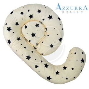 AZZURRA 孕婦鉤型睡枕(三用) - 星星【悅兒園婦幼生活館】