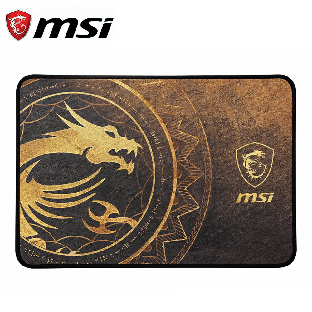 【MSI 微星】AGILITY GD21 DRAGON TIAMAT 電競滑鼠墊【三井3C】