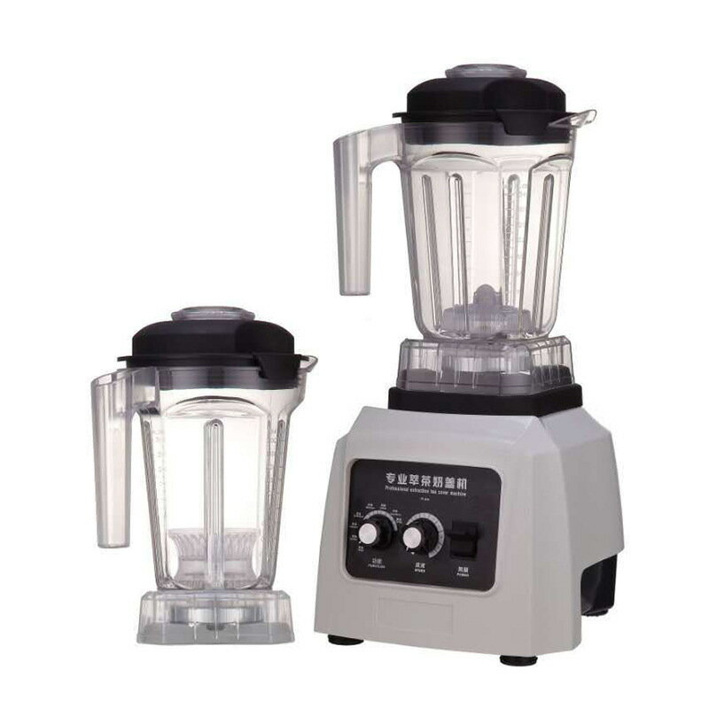 110V商用萃茶器奶蓋機商用沙冰機奶泡奶昔攪拌機奶茶店裝置