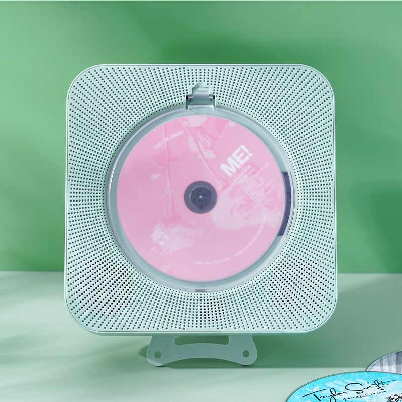 【臺灣公司 可開發票】悅心聽壁掛CD機復古藍牙音箱音樂專輯CD播放器光碟光碟黑膠光碟片