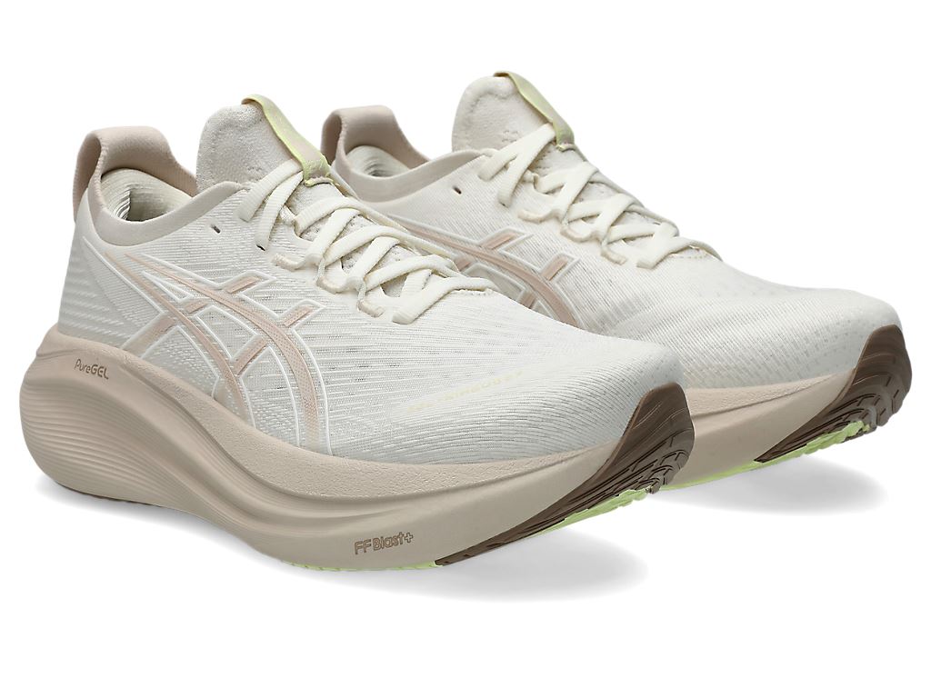 (G1) 新品上市 ASICS 亞瑟士 GEL-NIMBUS 27 女款 寬楦 緩衝 慢跑鞋 1012B753-102 2025 新款[陽光樂活]