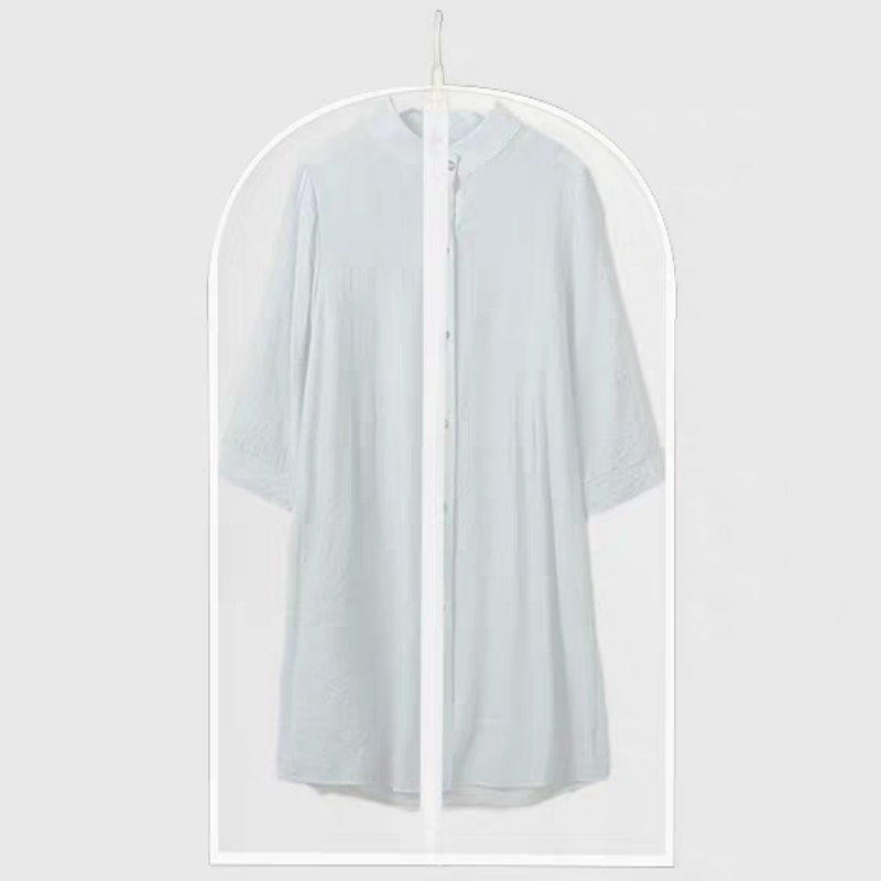 西服防塵罩 PVEA 加厚半透明 衣服 西裝 拉鍊 收納袋 收納套 西服套【DB345】 123便利屋 1