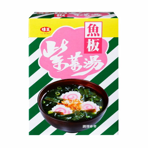 味王紫菜魚板湯4.5g*5包/盒【愛買】