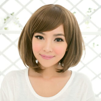☆雙兒網☆與HOT!材質再升級新耐熱假髮【A092B】氣質女星桂綸鎂俐落小短髮