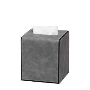 方形皮革面紙盒 方型紙巾抽紙筒 衛生紙盒 高級感抽紙盒 面紙套衛生紙套擦手紙盒