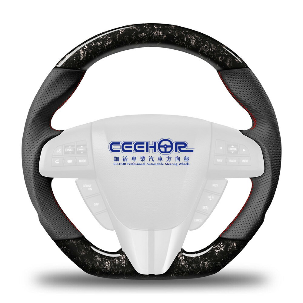 [細活方向盤] 鍛造碳纖維款 MAZDA3 2代 MAZDA5 3代 MAZDA 馬自達 變形蟲方向盤