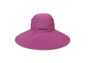 【【蘋果戶外】】山林 11H25 45 紫紅 附帽繩 Mountneer 透氣 抗UV 大盤帽 防風 防撥水 遮陽帽 防曬帽 登山健行