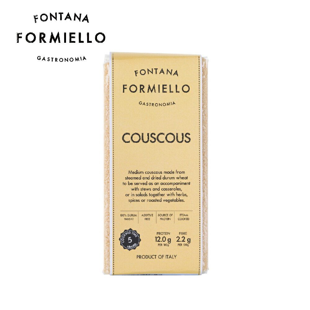 【Formiello芙米樂】 義大利北非小米(庫斯庫斯) 500g