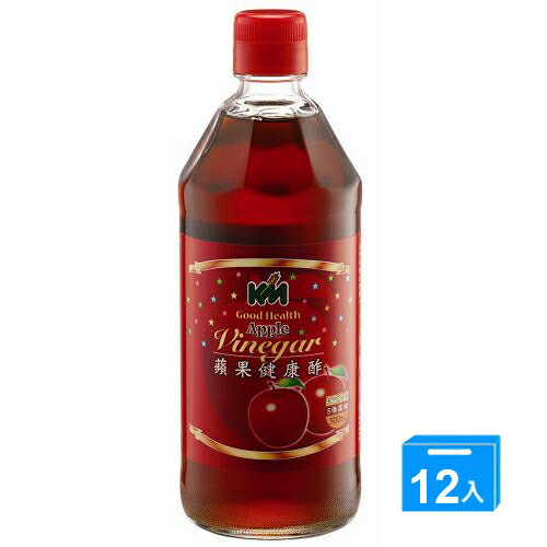 穀盛蘋果健康酢500ml*12