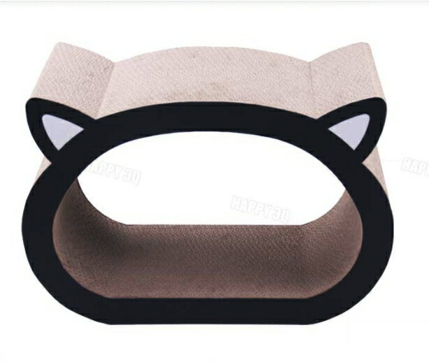 貓抓板高密度瓦楞紙貓頭造型貓玩具貓釋放壓力摩爪板貓窩貓床-貓頭【AAA2324】