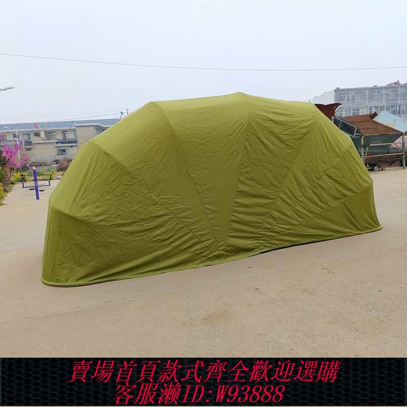 {可刷卡 打統編}汽車折疊伸縮移動車棚戶外液壓防曬車庫防冰雹車罩半自動遮陽車篷