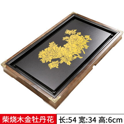 實木茶盤家用簡約茶臺特價小託盤儲水式茶盤功夫茶具茶托茶車茶海