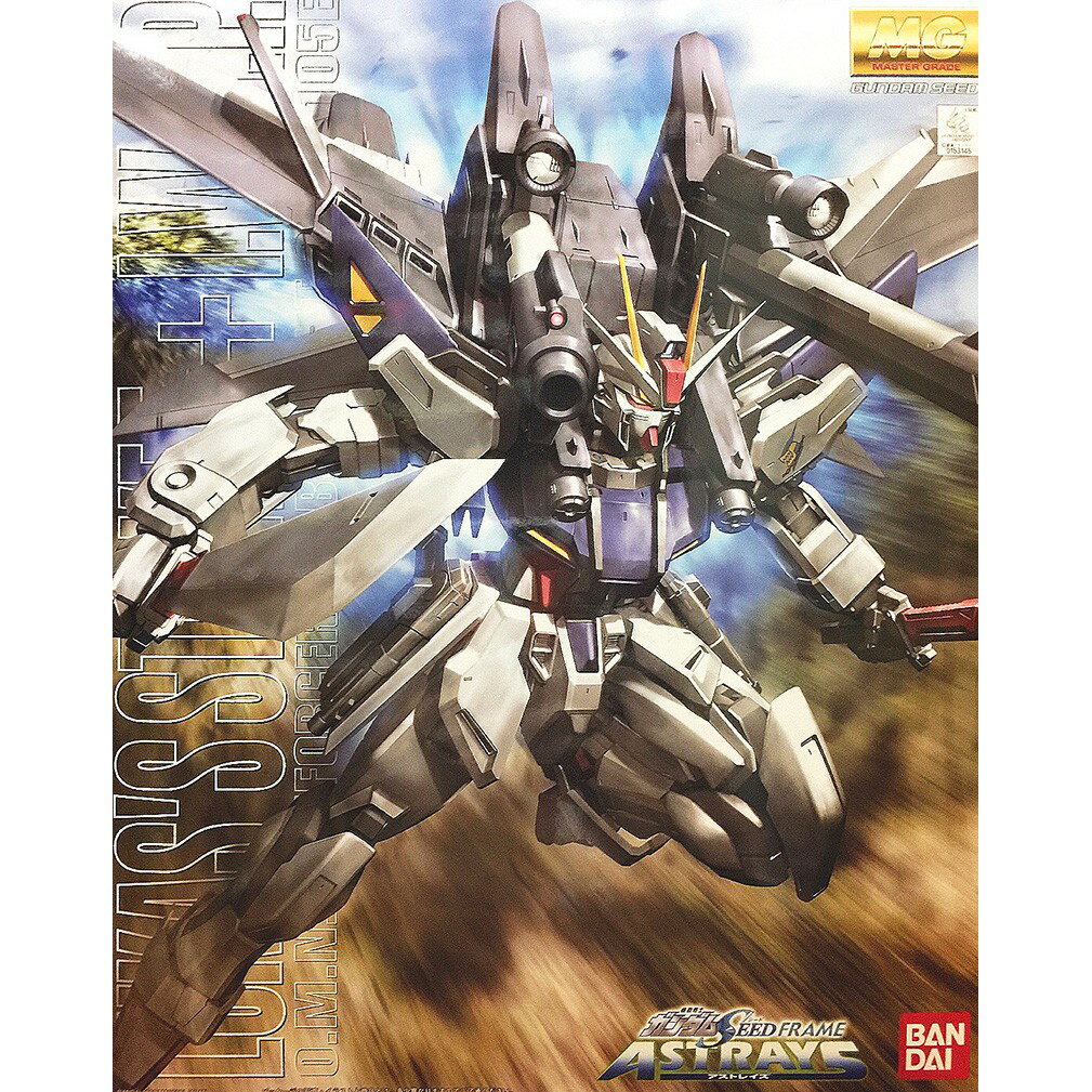 【鋼普拉】BANDAI SEED MG 1/100 攻擊E型 Lukas's Strike E + IWSP 攻擊鋼彈