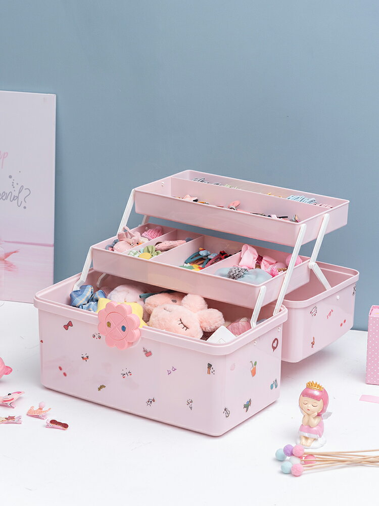 小女孩兒童玩具孩3至6歲以上小孩子的女童寶寶生日禮物公主首飾盒