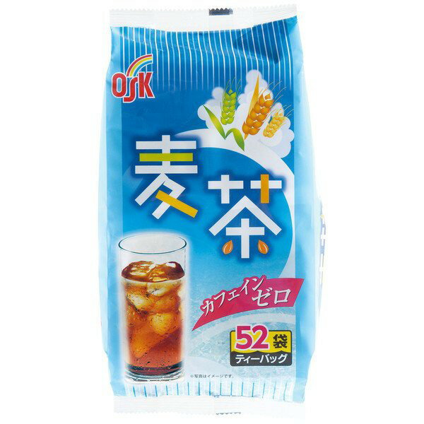 【江戶物語】 日本 小谷穀粉 OSK 北海道麥茶 52袋入416g 無咖啡因 可冷沖熱泡 原裝進口 消暑飲品