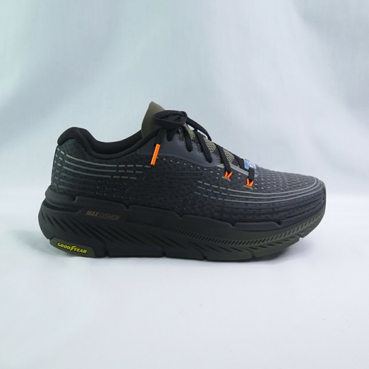 Skechers 220835OLV 男 慢跑鞋 Max Cushioning Premier 2.0 厚底 深灰橄欖