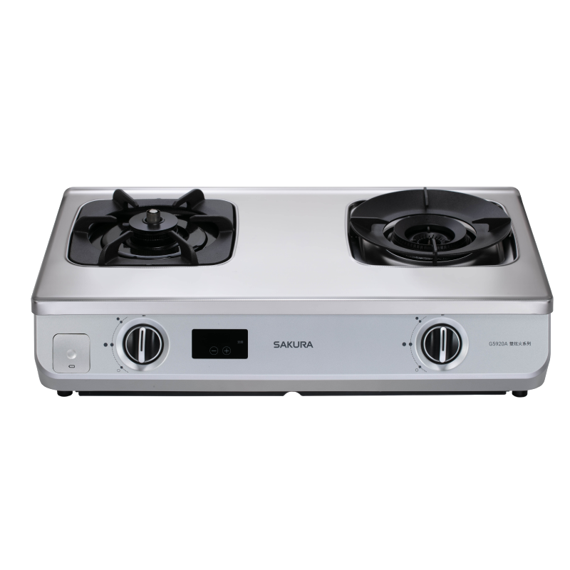 櫻花智動關雙炫火雙口台爐天然/液化 G5920A【領券滿額再折千8/31止】