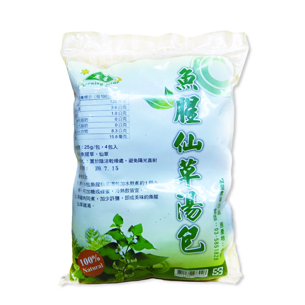 魚腥仙草湯包 25g/包 4包入
