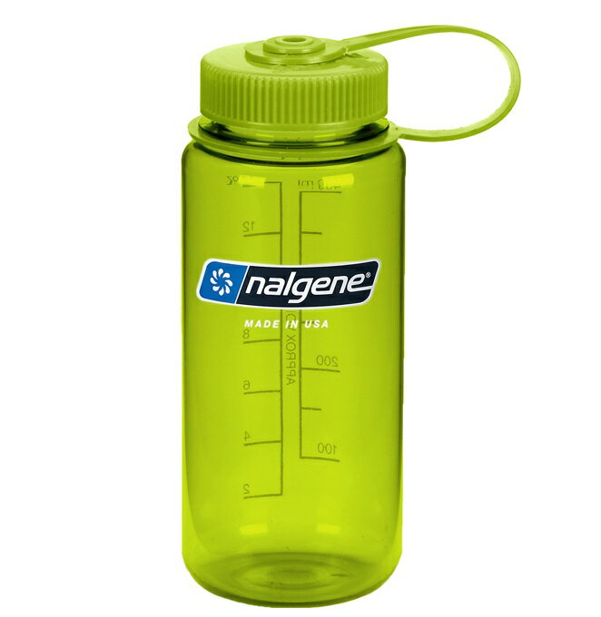 Nalgene 寬嘴水壺/運動水瓶/寬口瓶 Tritan 500cc 美國製 682009-0571 春綠