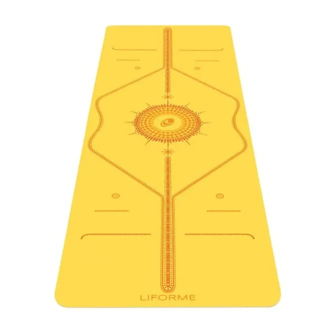 LIFORME 經典瑜珈墊 拜日限定版-金黃 0