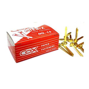 COX 三燕 雙腳釘 3cm 100支 /小盒 NO.10