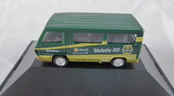 【震撼精品百貨】西德Herpa1/87模型車 賓士箱型車-Diebels-Zakspeed MB100D【共1款】 震撼日式精品百貨