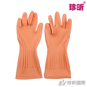 【珍昕】台灣製 家庭用乳膠手套(長約33cmx寬約12.5cm)/乳膠手套/清潔手套/工作手套