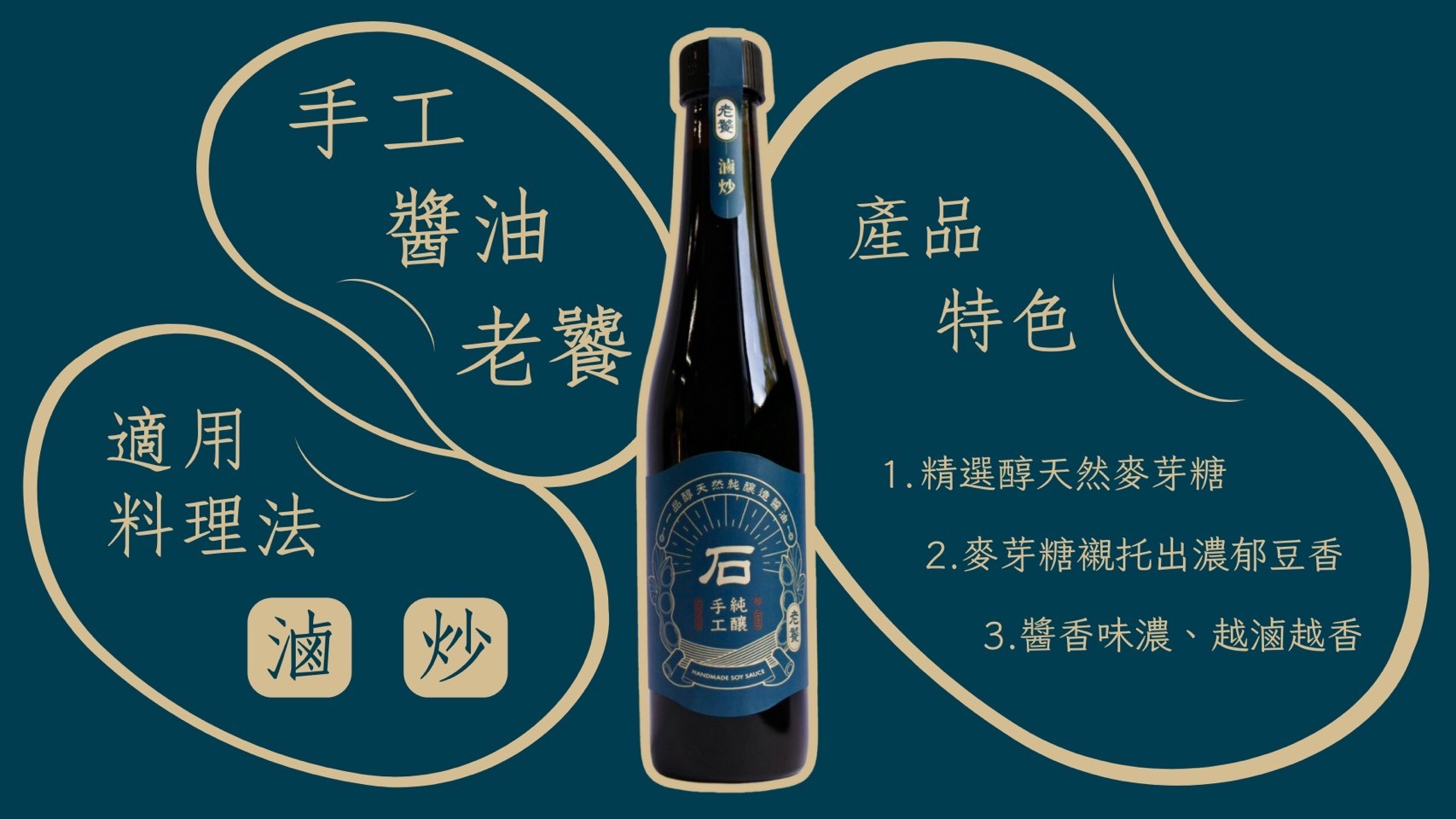 一品醇手工純釀醬油-老饕 400ml 3