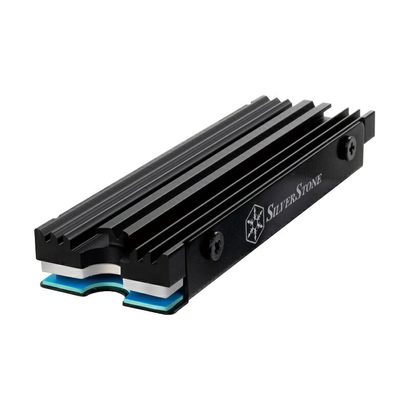 SilverStone 銀欣 TP07 低高度超薄型鋁合金 M.2 SSD 散熱套件/SST-TP07B