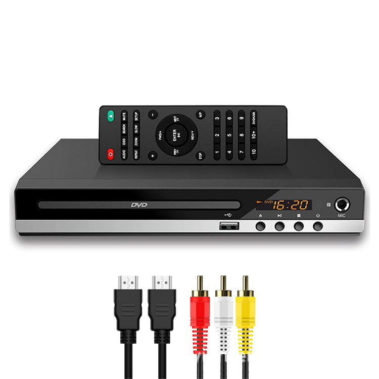家用高畫質dvd影碟機EVD播放機 兒童VCD機高畫質迷你cd播放器