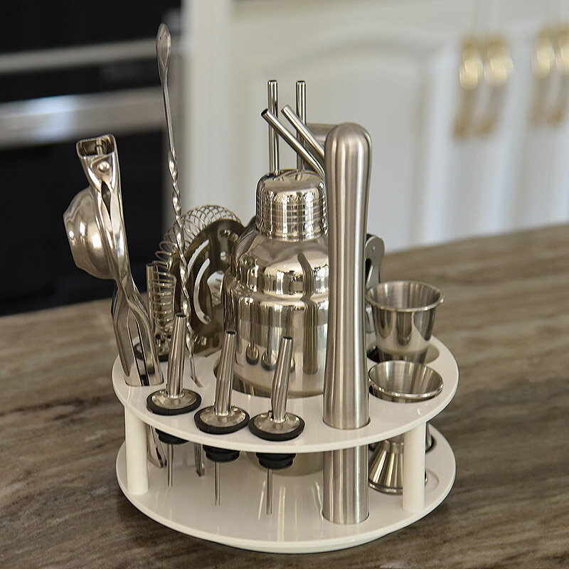 不銹鋼雞尾酒調酒器雪克壺套裝搖酒杯調酒工具雪克杯酒吧調酒器| 協貿