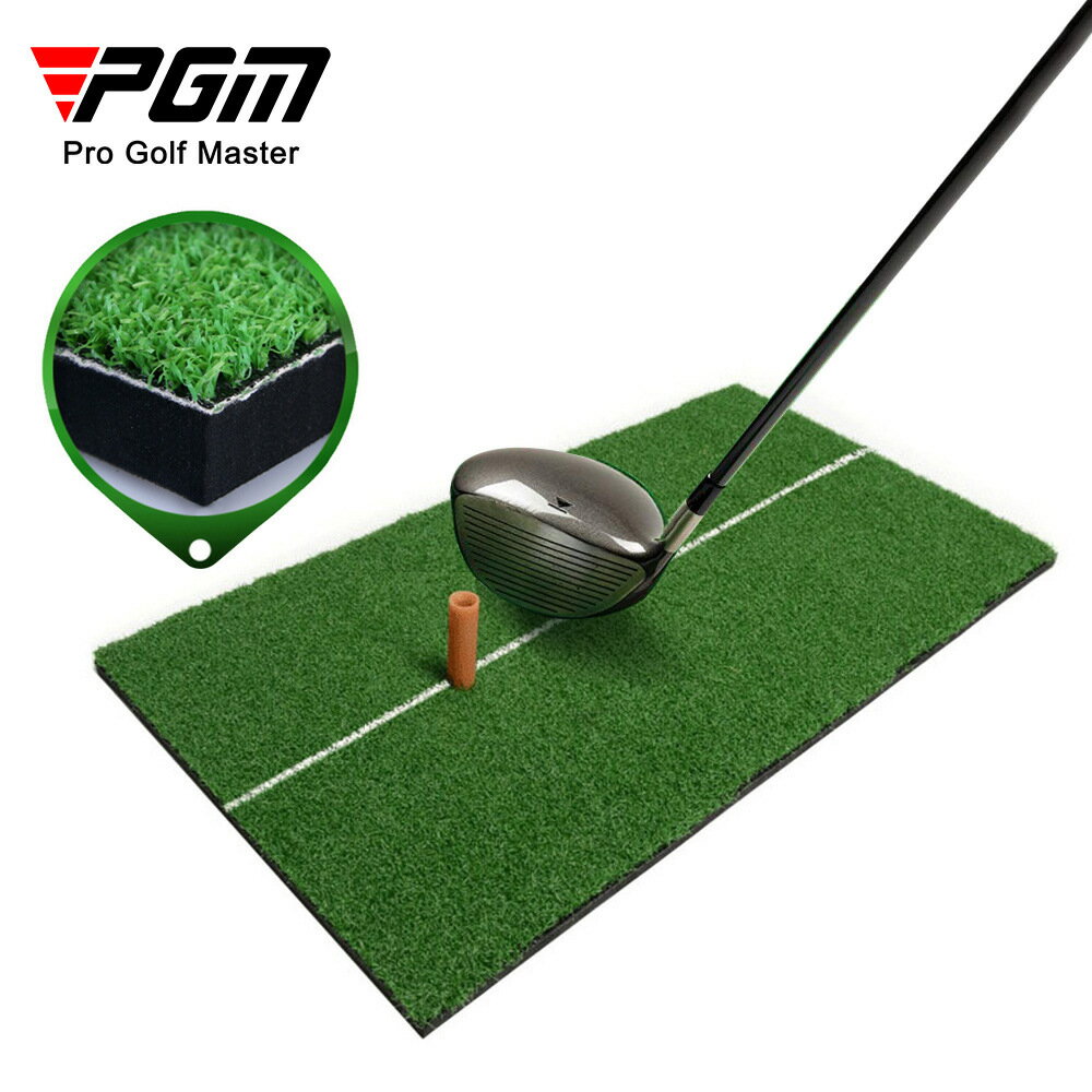 【元素運動】PGM 高爾夫打擊墊 室內揮桿練習墊 白線迷你打擊墊
